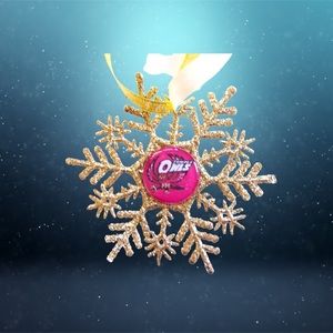 Temple Univ OWLS Handmade Snowflake *NEW*